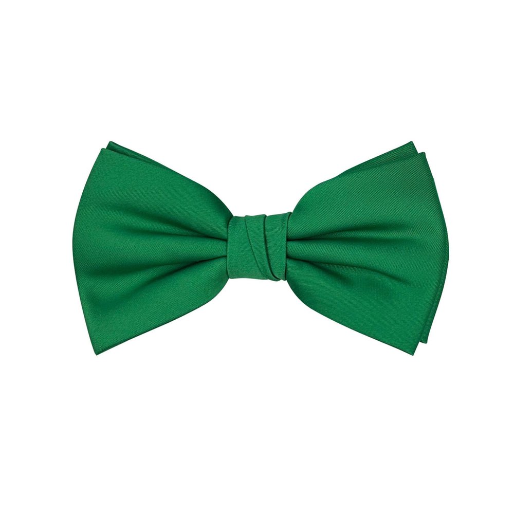 BEWDIO Adjustable Green Bow Ties for Men, Solid Color Pre-Tied Bowties for Mens Party Wedding (59-08)