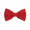 BEWDIO Adjustable Red Bow Ties for Men, Solid Color Pre-Tied Bowties for Mens Party Wedding (59-09) view 1