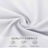 Daydance Lined White Leotards for Girls Ballet with Dance Skirts, Ballet Convertible Tights 3 in 1 Set view 4