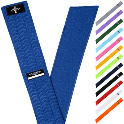 Exxact Sports Streamer Towel Football with Hook & Loop Fastener, Ultra Light Quarterback QB Football Towel to Clean Hands, Visor, Gloves - Highly Absorbent, Quick-Dry (Royal Blue)