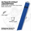 Exxact Sports Streamer Towel Football with Hook & Loop Fastener, Ultra Light Quarterback QB Football Towel to Clean Hands, Visor, Gloves - Highly Absorbent, Quick-Dry (Royal Blue) view 2