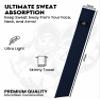 Exxact Sports Streamer Towel Football with Hook & Loop Fastener, Ultra Light Quarterback QB Football Towel to Clean Hands, Visor, Gloves - Highly Absorbent, Quick-Dry (Navy) view 2
