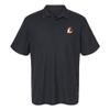 Campus Lab Lourdes University Primary Logo Men's Adult 100% Cotton Knit Embroidered Polo Shirt, Black, 2X-Large view 1