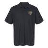 Campus Lab Kutztown University Primary Logo Men's Adult 100% Cotton Knit Embroidered Polo Shirt, Black, 3X-Large view 1