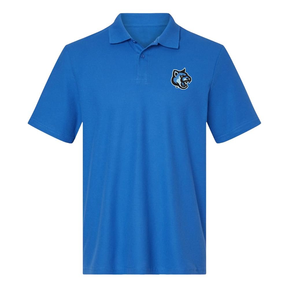 California State University San Marcos Primary Logo Men's Adult 100% Cotton Knit Embroidered Polo Shirt, Royal, 3X-Large