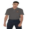 University of North Carolina at Greensboro Primary Logo Men's Adult 100% Cotton Knit Embroidered Polo Shirt, Charcoal, 2X-Large view 2