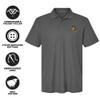 University of North Carolina at Greensboro Primary Logo Men's Adult 100% Cotton Knit Embroidered Polo Shirt, Charcoal, 2X-Large view 4