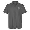 Campus Lab Colorado School of Mines Primary Logo Men's Adult 100% Cotton Knit Embroidered Polo Shirt, Charcoal, 3X-Large view 1