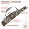 Rig'Em Right Waterfowl Reload Soft Shell Gun Case for Bird Hunting with Rainproof Zipper and Adjustable Shoulder Strap, Optifade EVII view 2