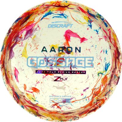 Discraft Aaron Gossage 2024 Tour Series Jawbreaker Z FLX Raptor Distance Driver Disc