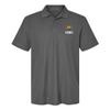 Campus Lab University of Northern Colorado Primary Logo Men's Adult 100% Cotton Knit Embroidered Polo Shirt, Charcoal, 3X-Large view 1