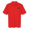 Jacksonville State University Primary Logo Men's Adult 100% Cotton Knit Embroidered Polo Shirt, Red, Large view 1