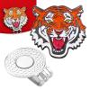 Golf Ball Marker Hat Clip - Magnetic Clip with Tiger Design, Removable Golf Ball Holder Clip | Multiple Usage Golf Marker Hat Clip, Premium Gifts Securely Holds Ball Value Sets for Men Women Golfer view 1