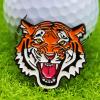 Golf Ball Marker Hat Clip - Magnetic Clip with Tiger Design, Removable Golf Ball Holder Clip | Multiple Usage Golf Marker Hat Clip, Premium Gifts Securely Holds Ball Value Sets for Men Women Golfer view 4