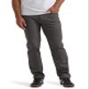 Lee Men's Extreme Motion Performance 5 Pocket Regular Straight Pant Static Gray 36W x 34L view 1