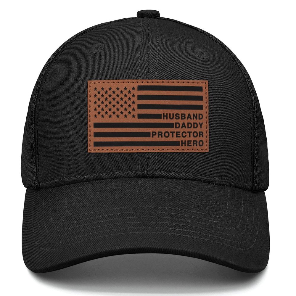 Best Dad Ever American Flag Hat for Men - Father's Day Birthday Gifts from Daughter Son