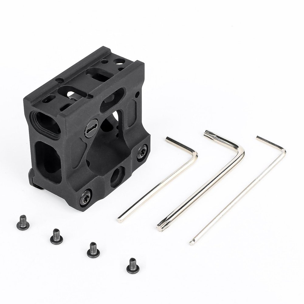 GLECTICAL Red Dot Sight Riser Mount 2 Height Picatinny Riser Optic Mount for T1 T2 H1 H2 M5