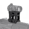 GLECTICAL Red Dot Sight Riser Mount 2 Height Picatinny Riser Optic Mount for T1 T2 H1 H2 M5 view 3