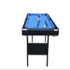 3-in-1 Multifunctional Game Table - Billiard, Table Tennis, Dining Table - Perfect for Family Entertainment - includes Billiard Balls, Cues, Table Tennis Paddles and Net, and Dining Top Cover (Blue) view 4