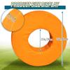 SFNSM Big Football Tackle Wheel 35 Inches, Football Tackle Dummy for Youth, Football Tackling Practice Drills with High Elastic Foam and Waterproof PU Leather for Football Training Equipment view 2