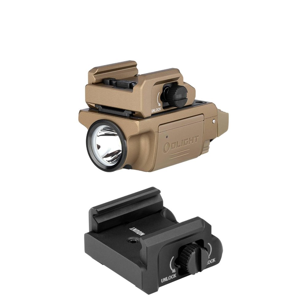 OLIGHT PL-Mini 3 Valkyrie 600 Lumens Compact Tactical Light Bundles P365 Rail Mount for Sig P365X/ XL/Nitron