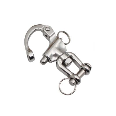YOGOTEU 316 Stainless Steel Shackle Boat Chain Eye Shackle Hook for Marine