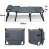 Camping Cots for Adults with 175kg Load Capacity, Folding Bed with Mattress, Foldable Padded Sleeping Cots Double Layer Oxford Portable Soft Pad Bed for Home Guest Office Nap(180 * 58 * 28cm) view 2