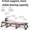 Camping Cots for Adults with 175kg Load Capacity, Folding Bed with Mattress, Foldable Padded Sleeping Cots Double Layer Oxford Portable Soft Pad Bed for Home Guest Office Nap(180 * 58 * 28cm) view 4