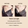Adhesive Bra Sticky Bra Reusable Strapless Invisible Push up for Women Backless Dress with Nipple Covers Pasties Beige view 2