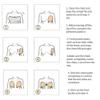 Adhesive Bra Sticky Bra Reusable Strapless Invisible Push up for Women Backless Dress with Nipple Covers Pasties Beige view 4