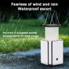2Pack Solar LED Rechargeable Emergency Camping Lantern,Wram White Solar Rechargeable,Rechargeable Type C,Emergency Lights Hand-Crank Power Generation,Phone Power Supply Function,flashlights view 4