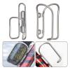 DNRJEWTA Titanium Bottle Holder Bicycle Kettle Rack Riding Bottle Cage W/Ti Screws High Mass Cycling Cup Holder(T02U) view 3