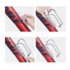 DNRJEWTA Titanium Bottle Holder Bicycle Kettle Rack Riding Bottle Cage W/Ti Screws High Mass Cycling Cup Holder(T02U) view 4