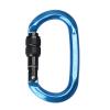 S.E.PEAK UIAA & CE 24kN Oval Climbing Screwgate Clip for Outdoor Activities, Stormproof, Hiking, Mountaineering, Climbing, Camping, Fishing, Hunting, Skiing, Snowshoeing,Blueblack,4pc view 3