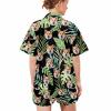 Queyeauc Custom Pajamas for Women, Personalized Pajamas Set with Photo Funny Adult Short Sleepwear, Pajama Set House Dress Custom Face Printed Sleepwear for Pajama Party Birthday Gift view 4