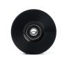 Castrap Roller Skate Wheels,78A Black PU Wear-Resistant Wheels Double-Row Roller Skates Accessories,Quad Roller Skate Wheels for Roller Derby Skating,Jam, Rink & Rhythm Skates (Black-1,65 * 36mm) view 1