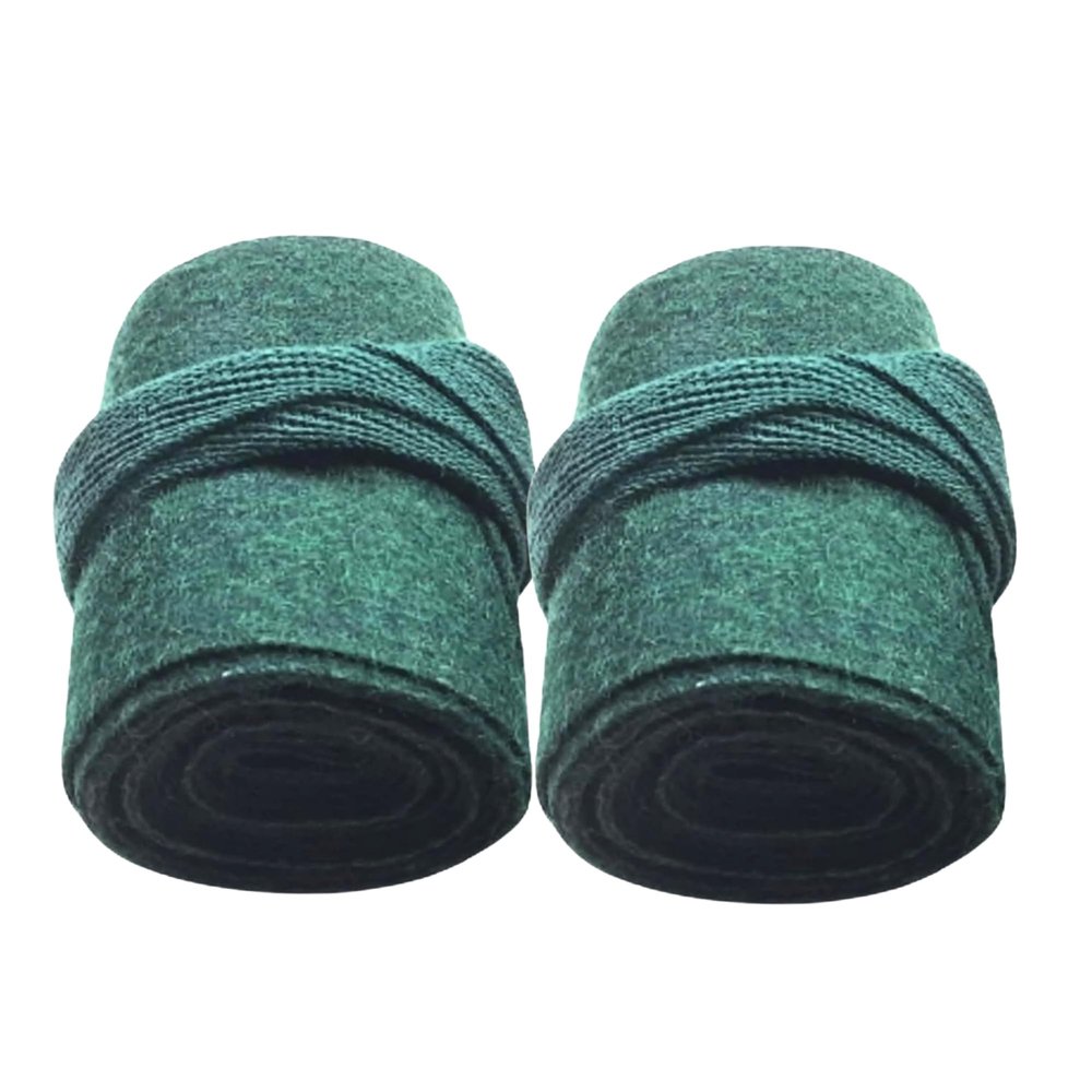 warreplica US WW1 Army Long Putties Dark Green 96" Wool Leggings Wraps/M1910 Leg Wraps Gear|Durable Reproduction for Collectors,Historical Reenactment,Costume,Display and Vintage Military Use