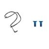 DNRJEWTA Ultralight Carbon Bottle Cages Bidon Holder Ultra Light Fiber Road Bike Bicycle Bottle 7 Grams Cup Cycling Accessories(Ti Blue Screw) view 1