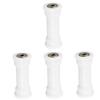 balacoo 4pcs Exercising Fitness Machine Bearing Wheel and Pulley for Workouts Easy to Replace Essential for Gym Equipment and Abdominal Machines