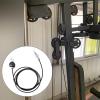 kowaku Fitness Pulley Cable Steel Wire Ropes Diameter 5mm Accessories LAT Pulldown Cable Strength Training for Weight Lifting Home, 500cm view 2