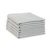 Bycc Bynn Men's Handkerchiefs Soft Cotton Solid Colour Classic Hankie (6, Light Gray) view 1