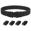 KRYDEX Duty Belts Law Enforcement 2 Inch Police Duty Belt Tactical Belt with Belt Keepers (Outer Belt Only,Small)