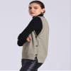 Allegra K Knit Sweater Vest for Women's Sleeveless Ribbed V Neck Pullover Vest Small Khaki view 4