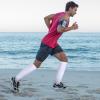 2 Pairs Calf Compression Sleeves Footless Compression Socks Non Slip Legs Sleeves for Running, Cycling, Shin Splints Support, Relieve Legs Pain, Travel, Sports, Work, Daily Wear view 4