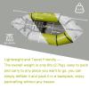 Packraft 420D TPU Inflatable Travel Kayak Lightweight Packrafts with Soft Seat for Flat Water Rafting Bicycle Drifting Litewater Dinghy, 1 Person (Olive Green) view 3