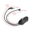 Tactical Dual Button Remote Activation Pressure Switch for M300 / M600 Flashlight, Fit for M&K Picatinny Rail(SF Plug) view 3