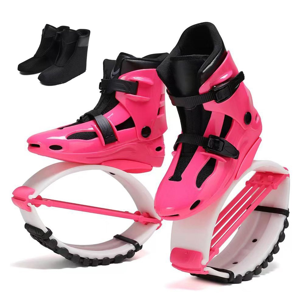 CYHTYM Kangaroo Jump Shoes Women's Bouncing Shoes/Anti-Gravity Running Boots, The Inner Lining is Detachable, Load 50-130kg(Large)