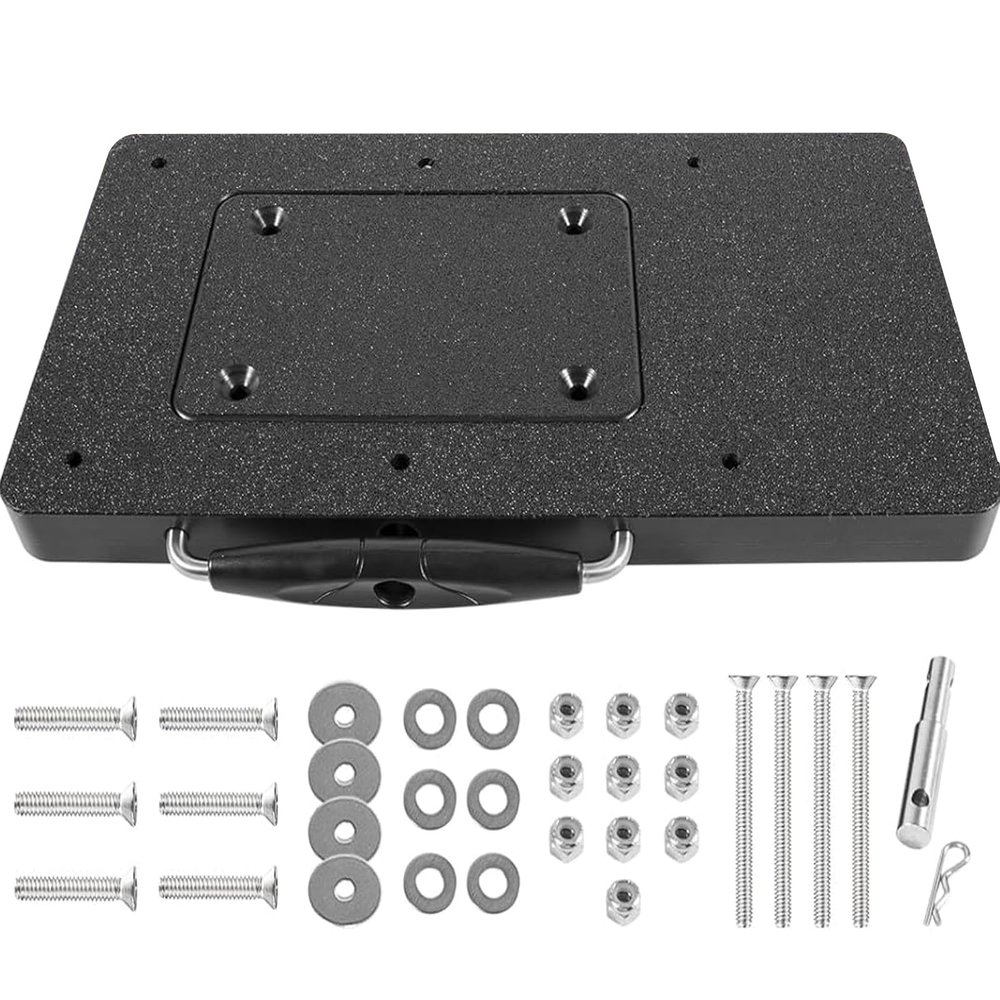 Replacement for For Minn Kota 1854021 MKA-21 Composite Quick Release Bracket Compatible with Ulterra, Terrova, PowerDrive V2, PowerDrive, PowerDrive Pontoon and Deckhand 40