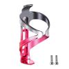 DNRJEWTA Bicycle Bottle Cage Ultralight Road Bike Bottles Cage Holder Matte Drink Cup Brackets Cycling Accessories(Black Pink) view 1