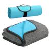Tirrinia Large Waterproof Outdoor Blanket, Soft Warm Windproof Stadium Blanket with Sherpa Fleece and Foldable for Outdoor Sport, Baseball, Football, Beach, Concerts, Car, 51 '' X 59'' view 1